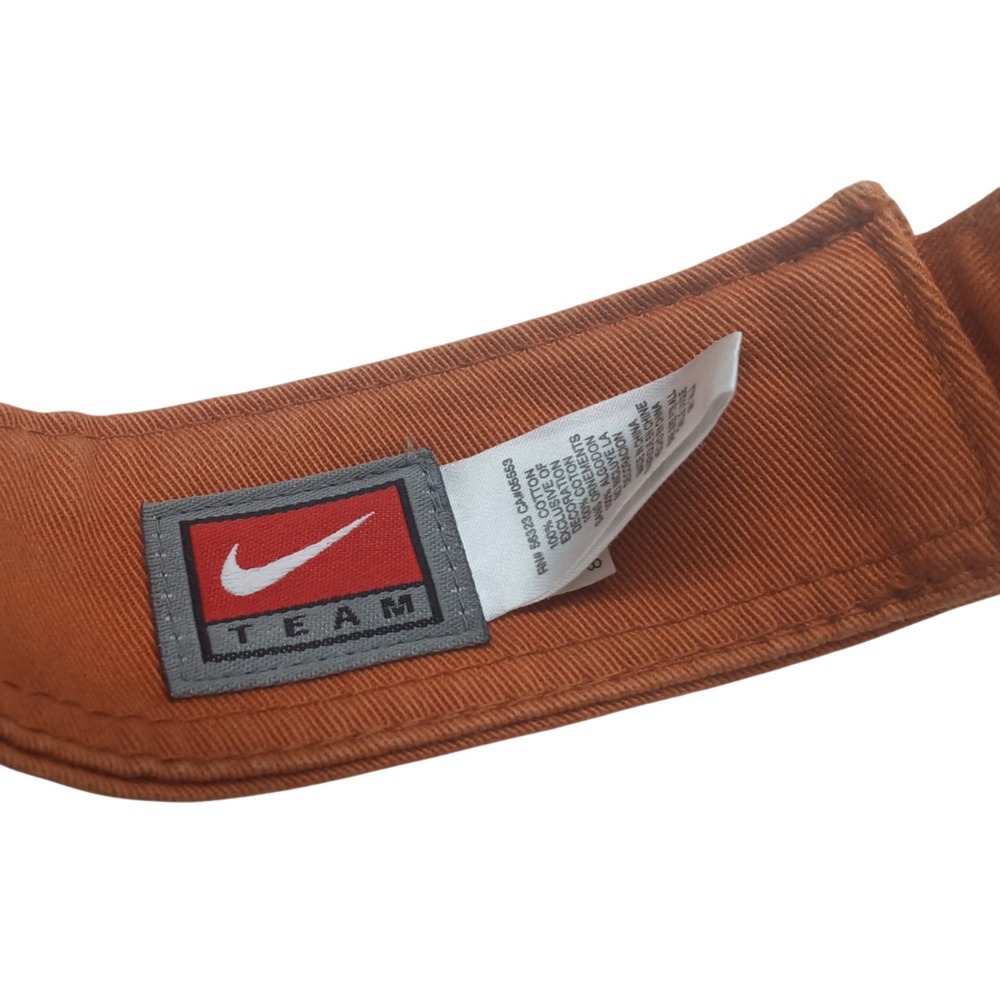 Nike Team Texas Longhorns Football Sideline‎ Adjustable Sun Visor Cap Hat Orange - Picture 3 of 5